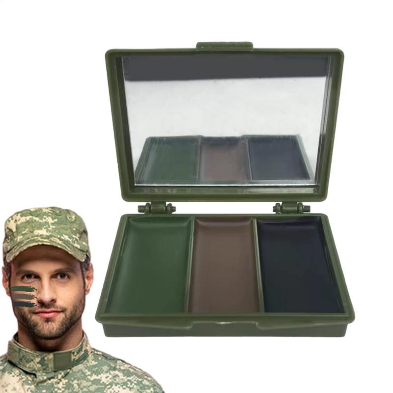 Camo Face Paint - Pintura facial, aceite de camuflaje, colores