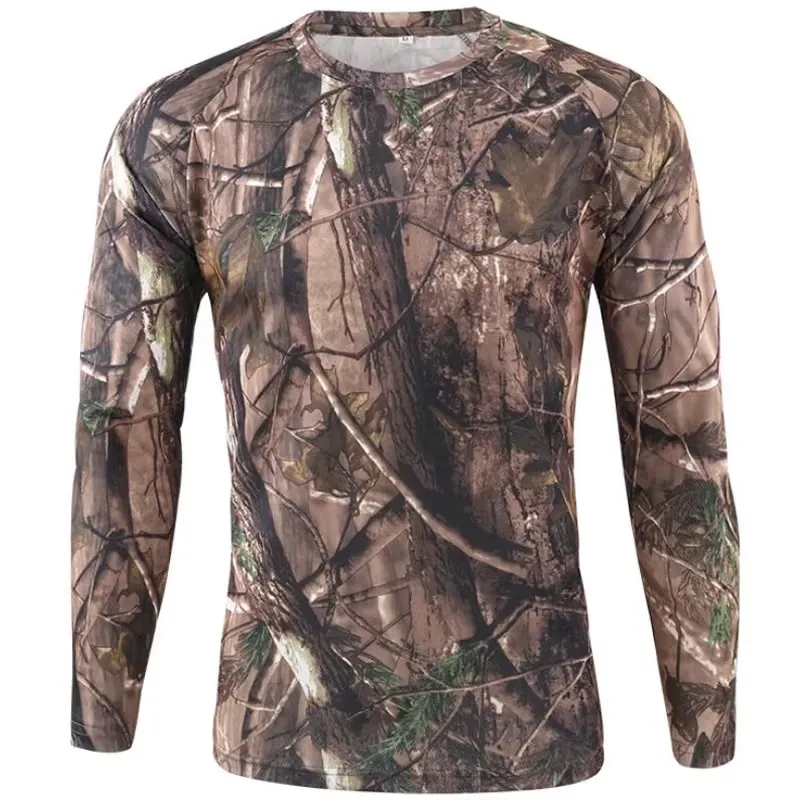 Camiseta de manga larga para h - Outdoor Hunting Prints reseña y precio