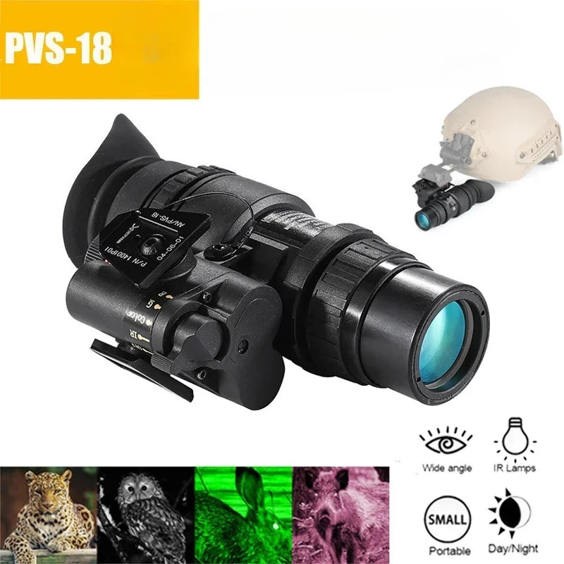 Casco Monocular de Visión Noct - Trail Camera Infrared reseña y precio